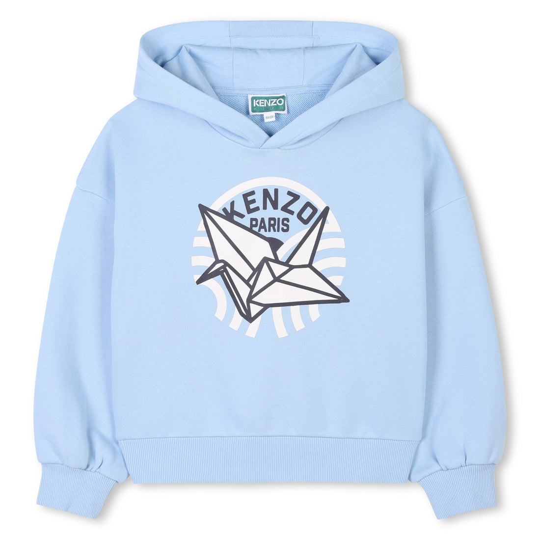 Kids Hooded Sweatshirt with Signature Detailing