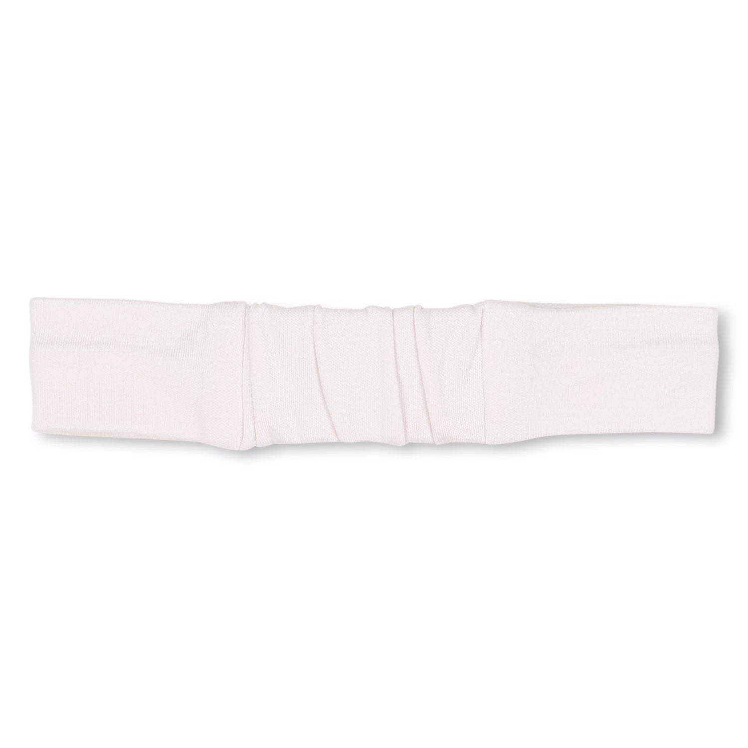 Baby pink dress, white leggings and matching headband set with embroidered detail