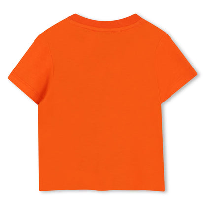 Kids Jersey T-Shirt with Tiger Print