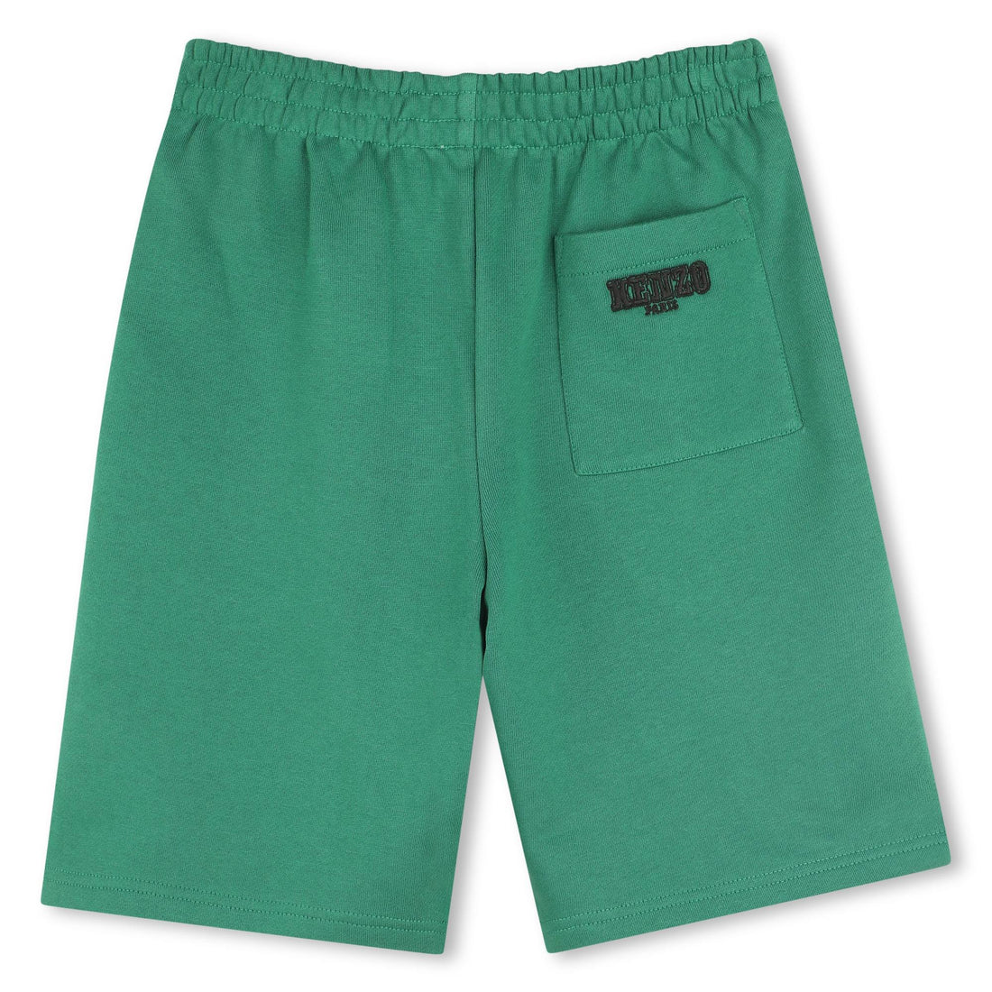 Embroidered Tiger Bermuda Shorts, Green