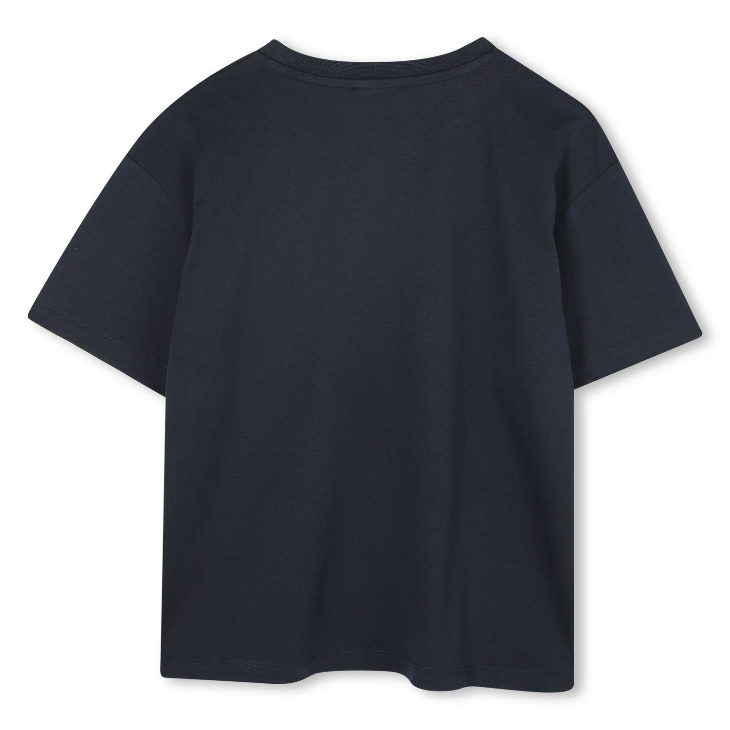 Kids organic cotton t-shirt with roaring tiger logo print