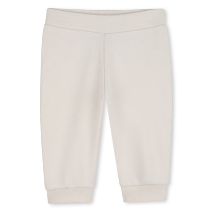 Cardigan &amp; Pants Set in Navy Blue and Off-White Kenzo