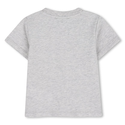 T-Shirt &amp; Bermuda Shorts Set in Heather Grey Kenzo