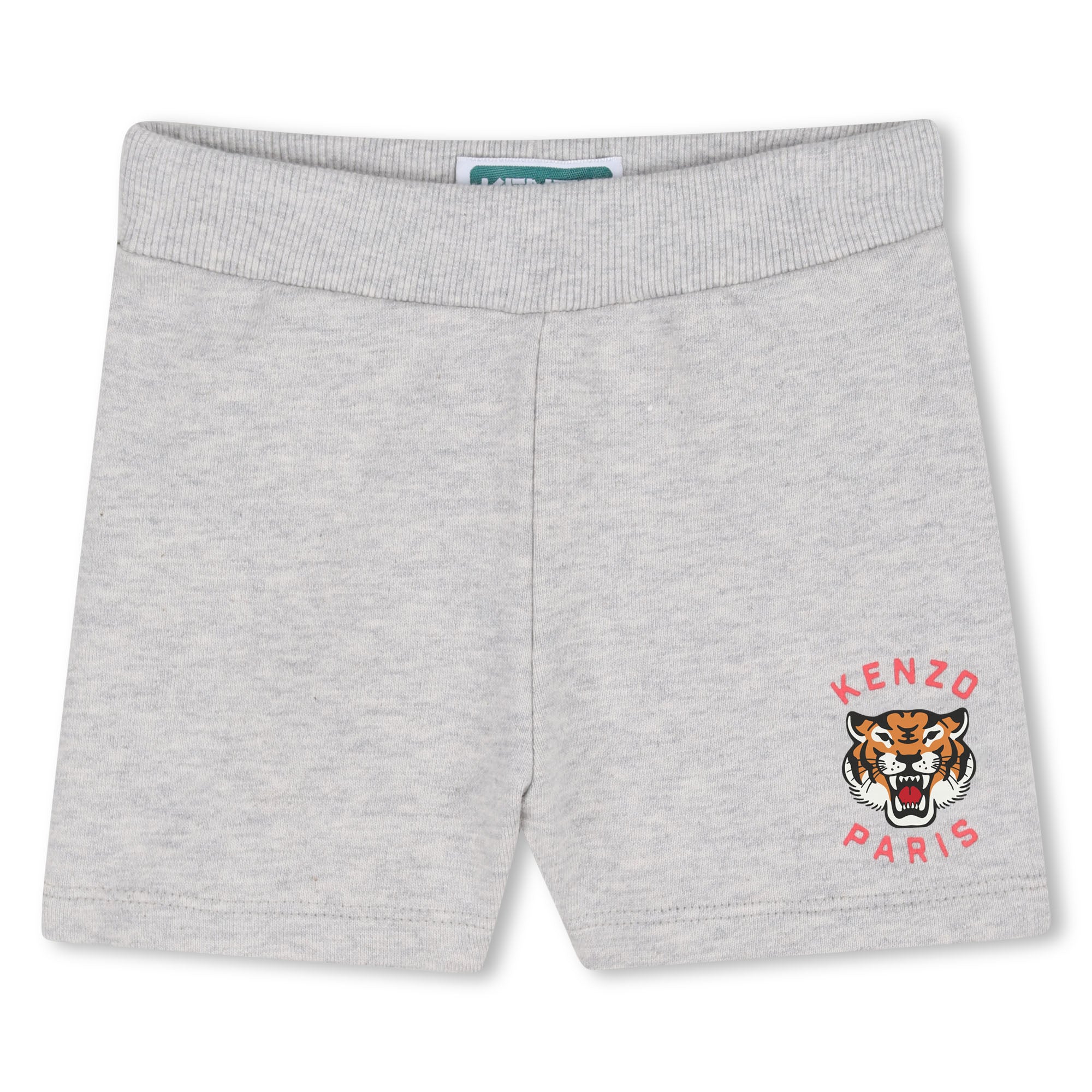 T-Shirt &amp; Bermuda Shorts Set in Heather Grey Kenzo