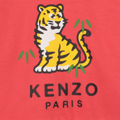 Sweatshirt &amp; Trousers Set in Red Kenzo