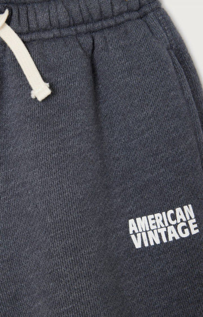 Casual Fleece Shorts with Raw Hem