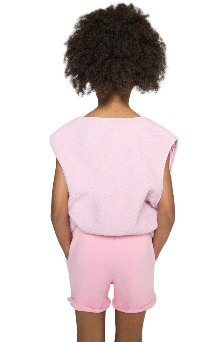 Casual Shorts in Vintage Cotton Candy Pink