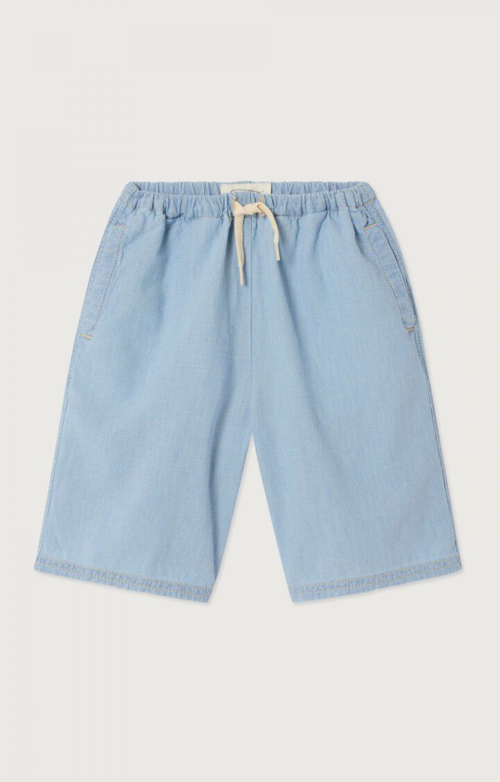 Long Shorts in Light Blue