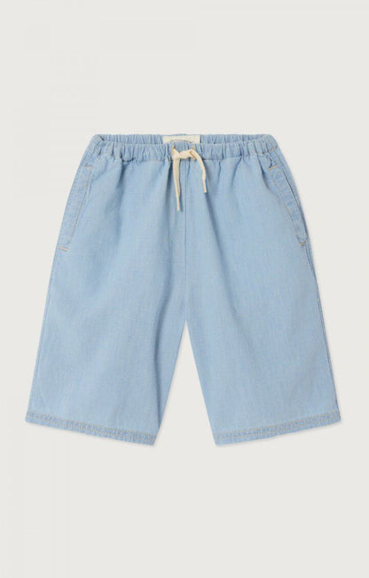 Long Shorts in Light Blue