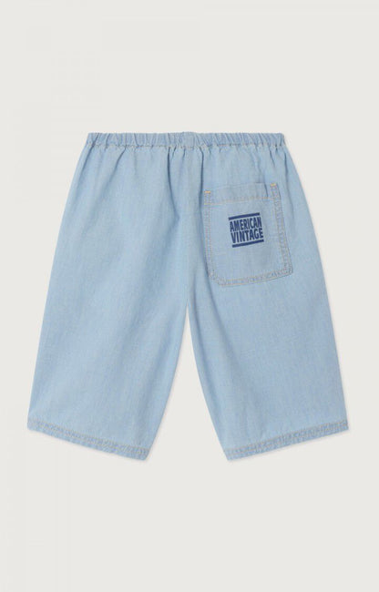 Long Shorts in Light Blue