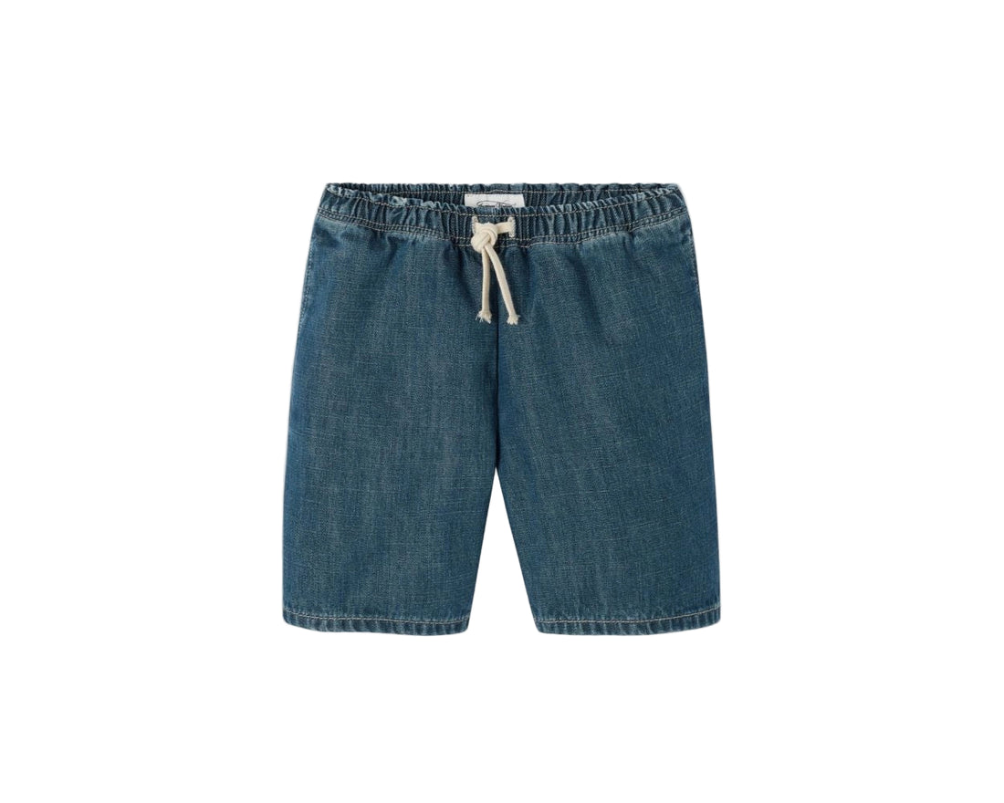Casual Shorts in Medium Green Cast