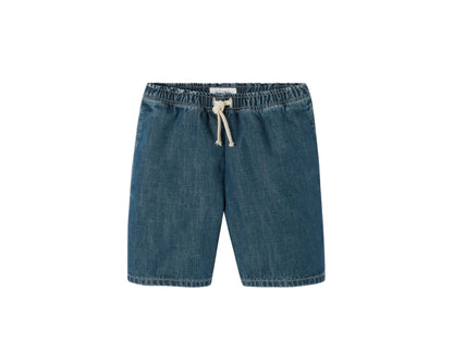 Casual Shorts in Medium Green Cast
