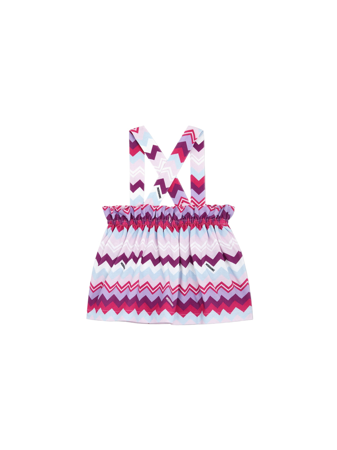 Missoni Toddler Girls Pinafore Dress With Attached Bloomer