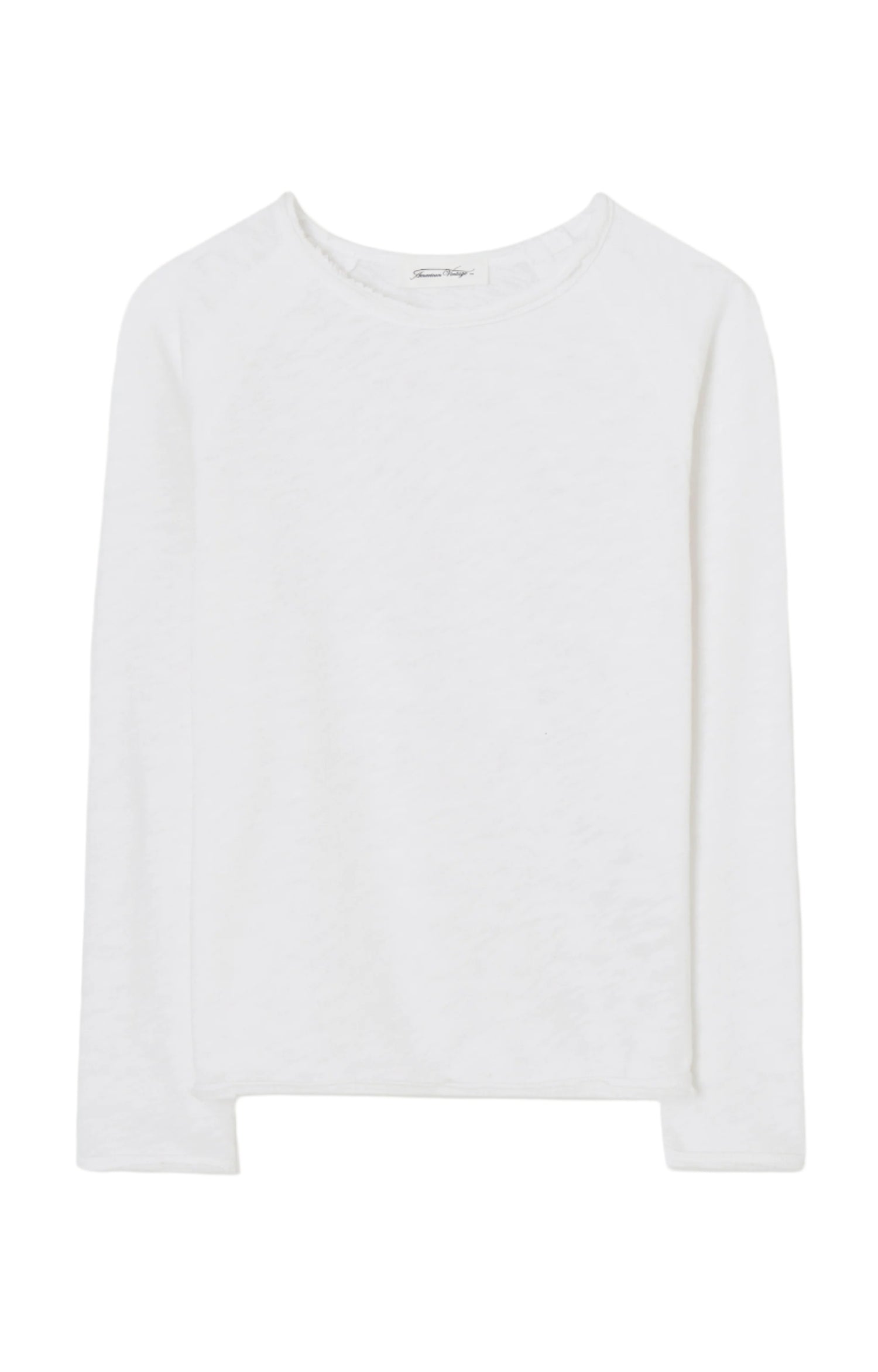 Long-Sleeve Crew Neck T-Shirt