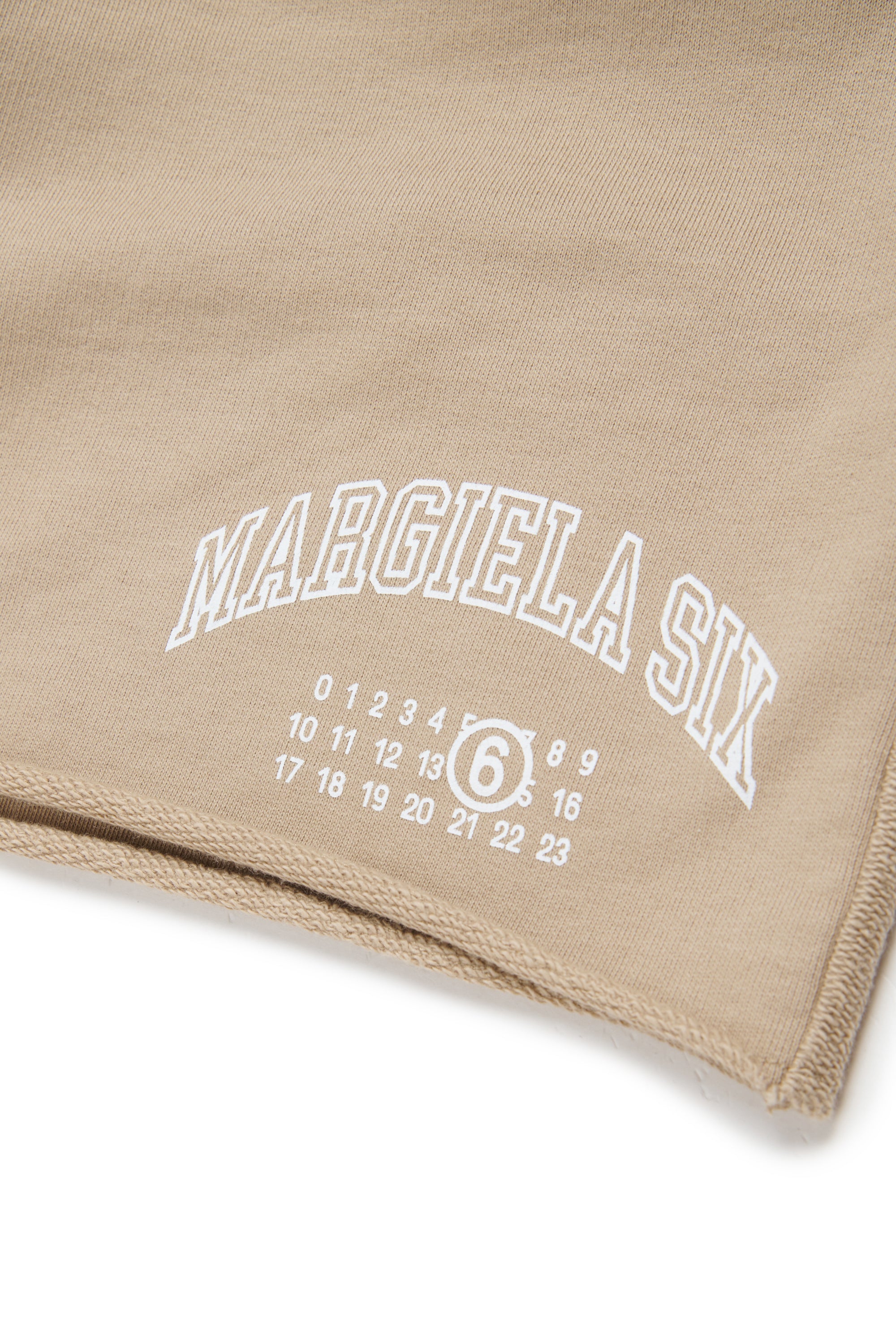 Two-Tone Cotton Logo Shorts for Kids