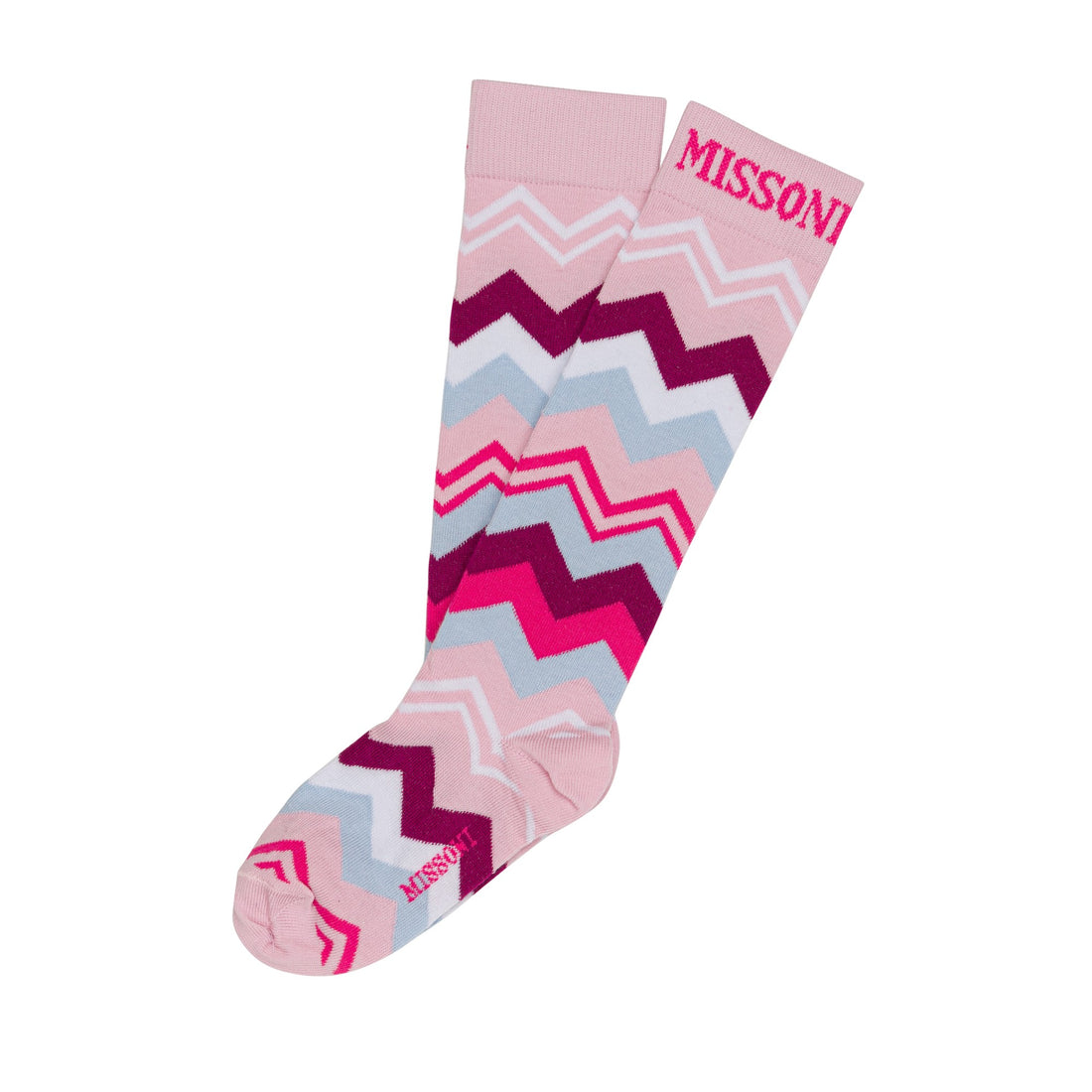 Missoni Kids Zigzag Cotton Blend Socks