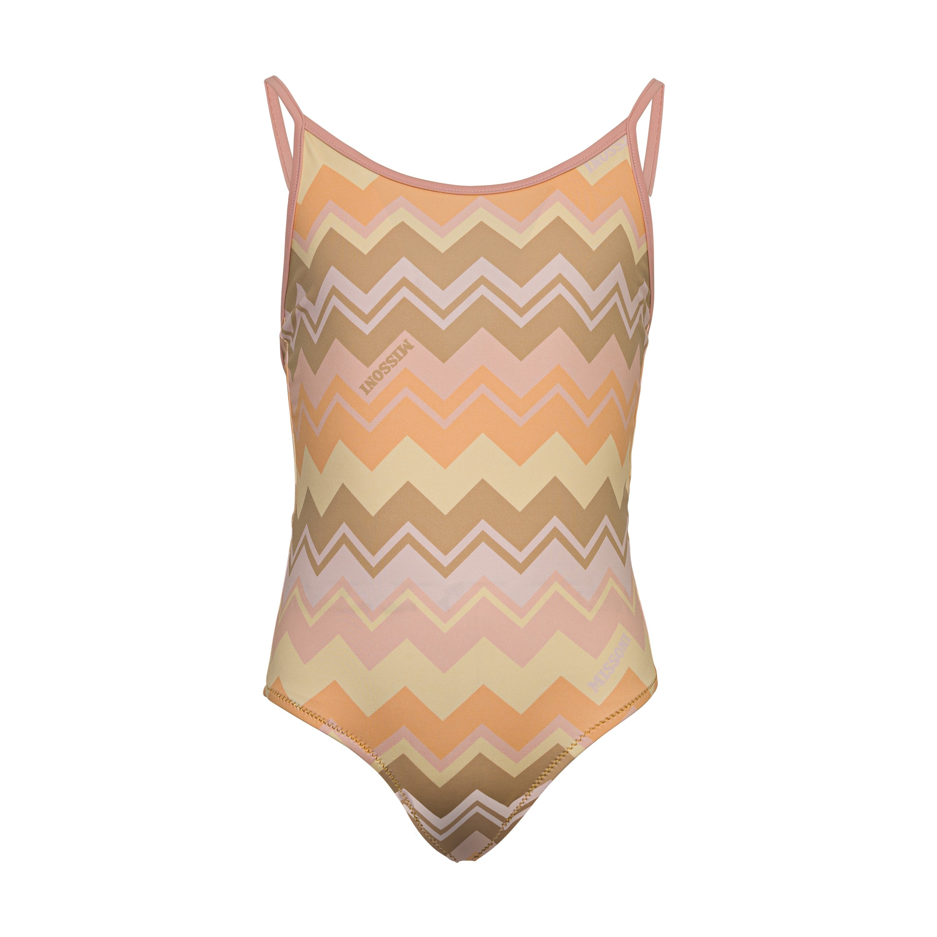 Colorful Missoni Arancio Knit Swim Suit | Schools Out