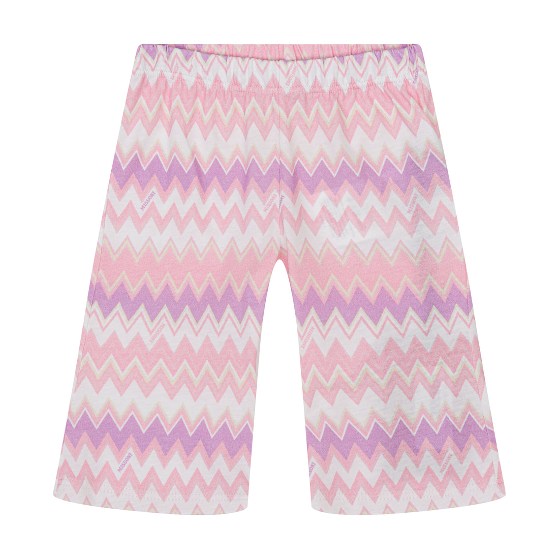 Baby Chevron-Print Cotton Flared Leggings