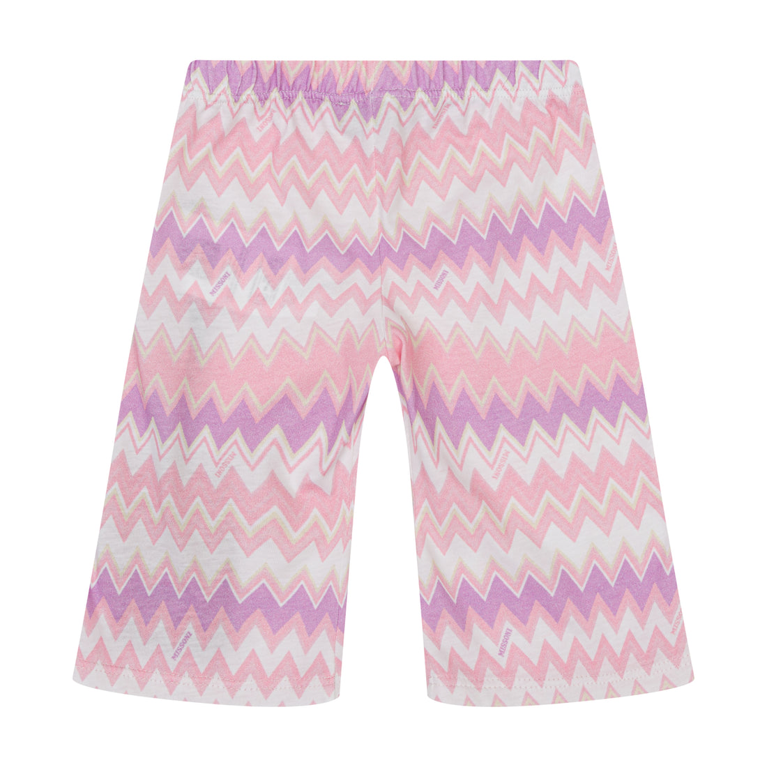 Baby Chevron-Print Cotton Flared Leggings