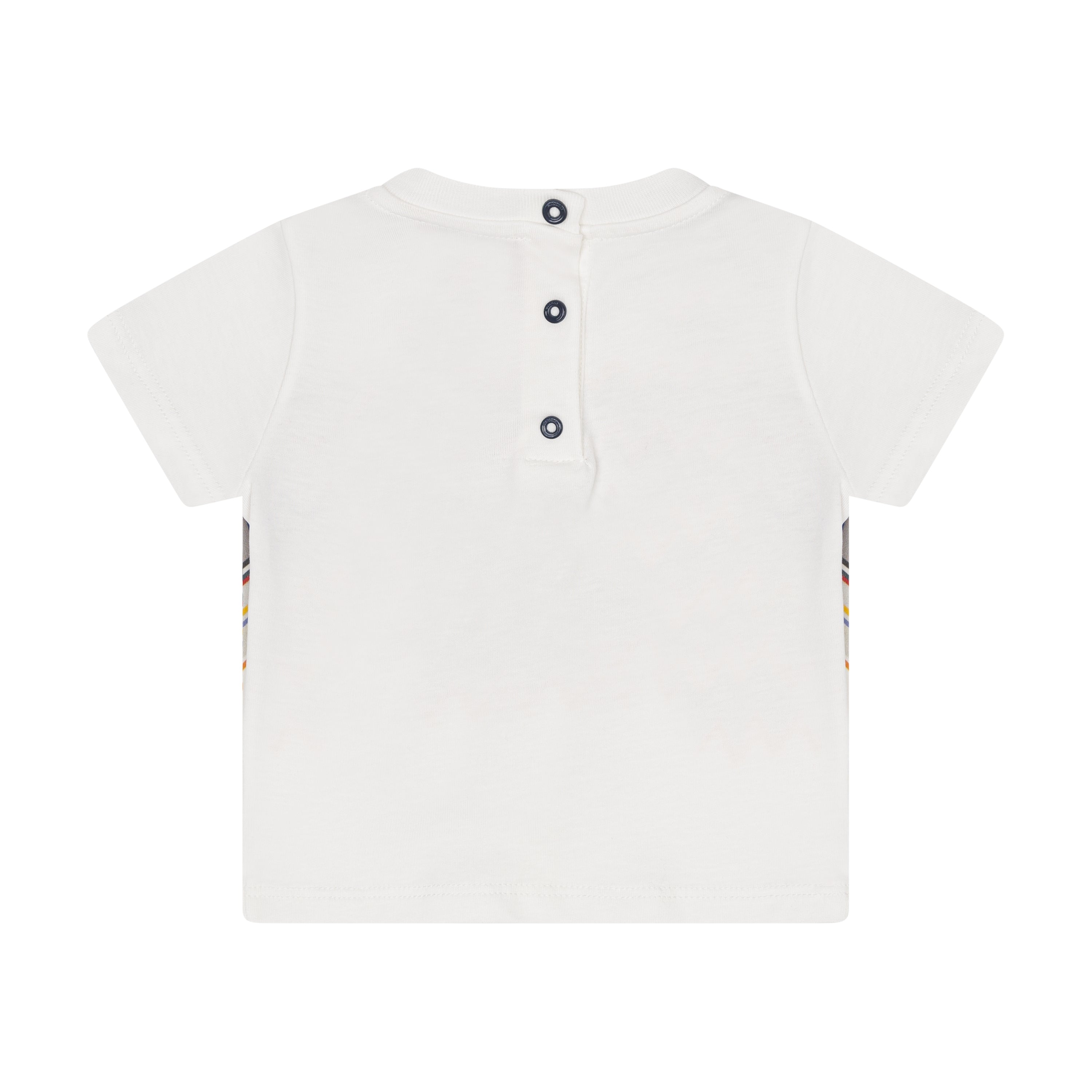 Baby cotton T-shirt with Missoni print