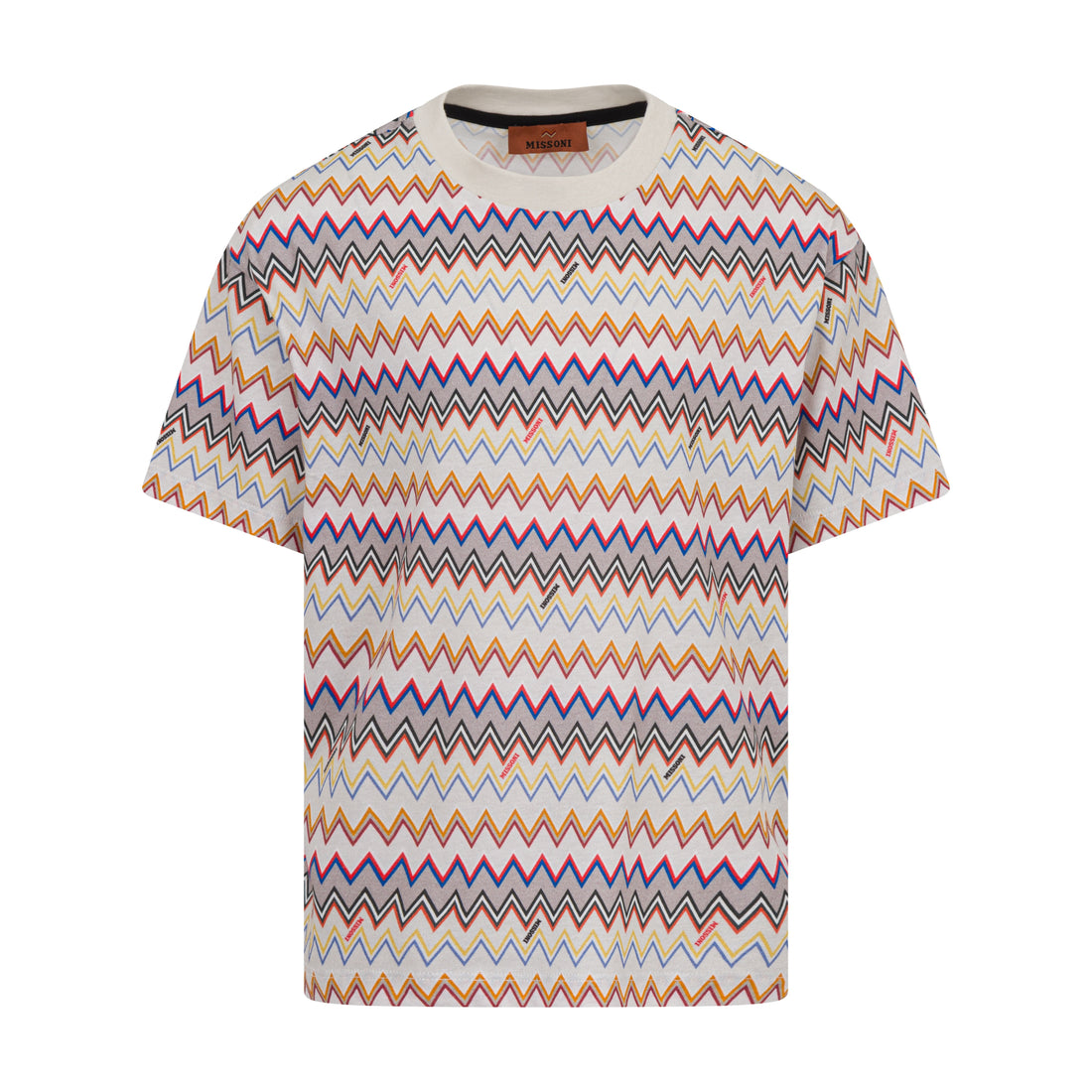 Missoni All-Over Zigzag Knitted T-Shirt