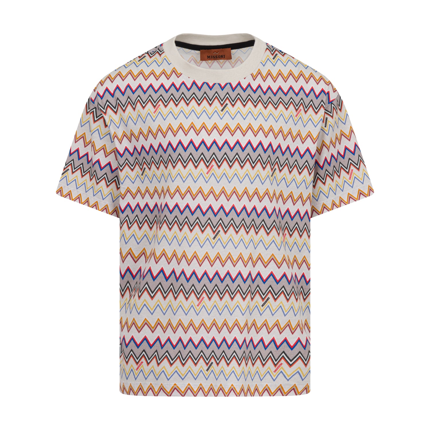 Missoni All-Over Zigzag Knitted T-Shirt