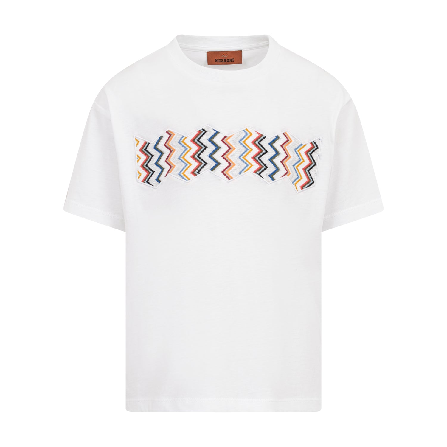 Missoni Hexagon-Appliqué Zigzag T-Shirt