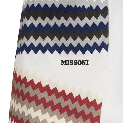 Missoni Zigzag Chest-Stripe T-Shirt