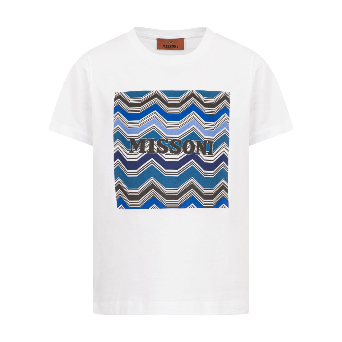 Missoni Embroidered Logo Zigzag T-Shirt
