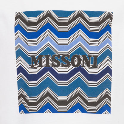Missoni Embroidered Logo Zigzag T-Shirt