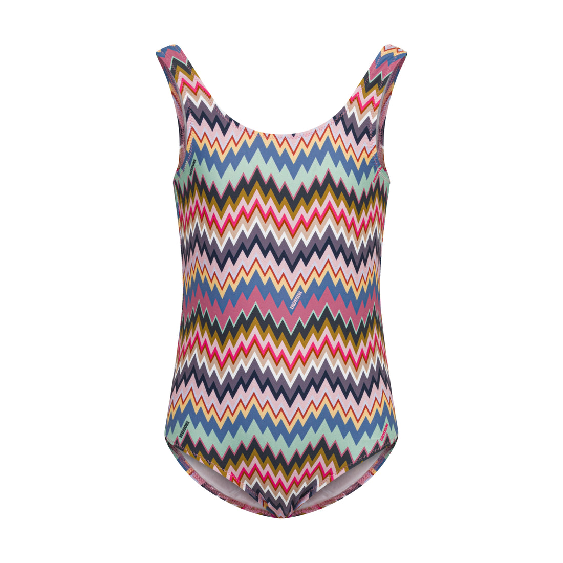 Zigzag-Print One-Piece Swimsuit
