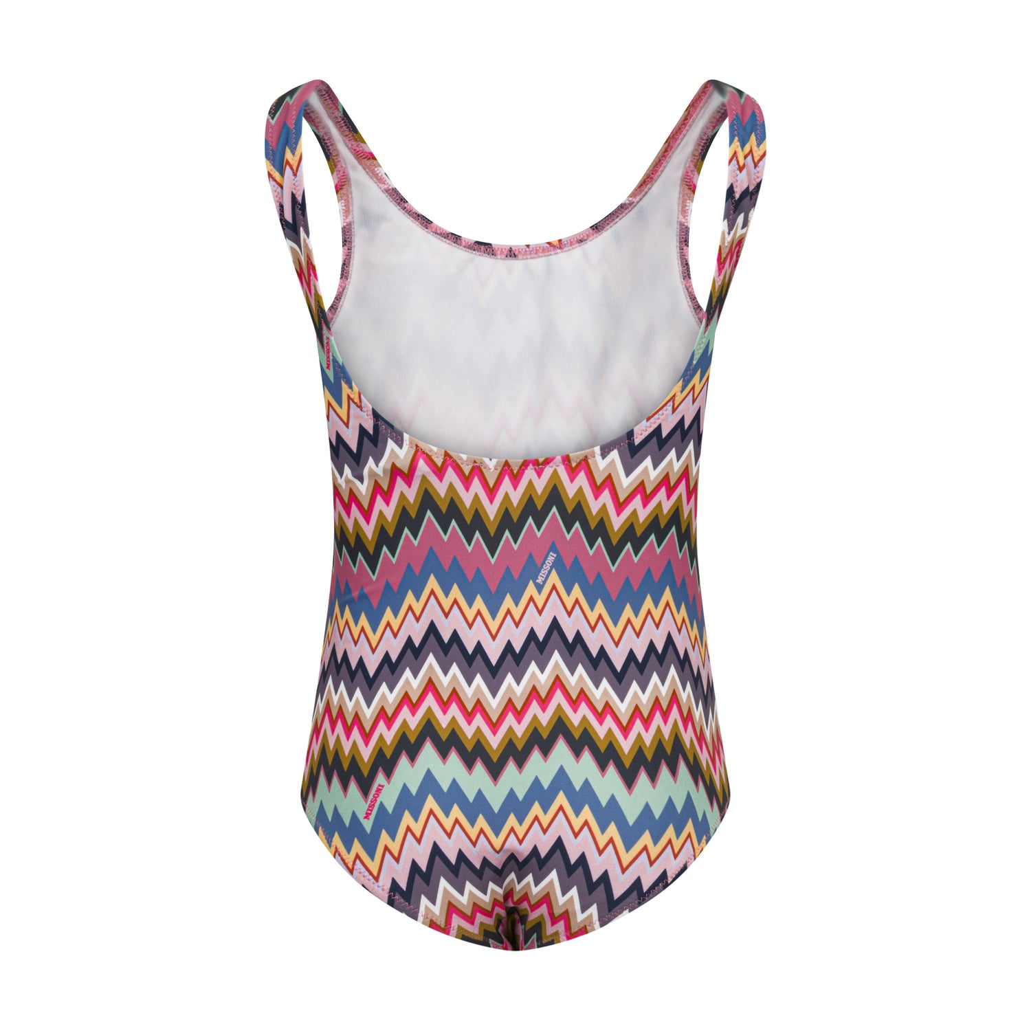 Zigzag-Print One-Piece Swimsuit