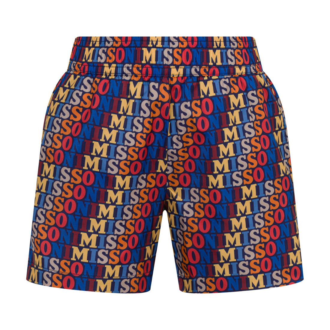 Block-Logo Woven Swim Shorts