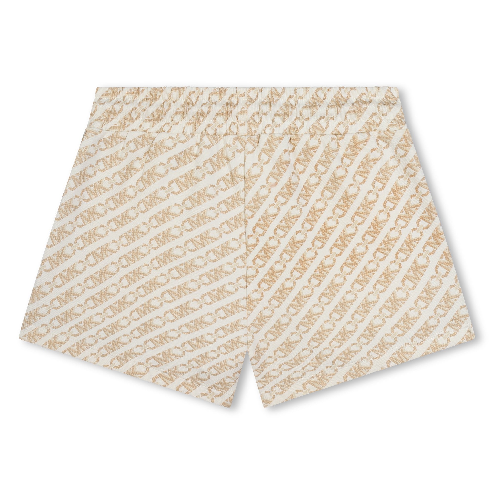 Gold Stripe Drawstring Shorts