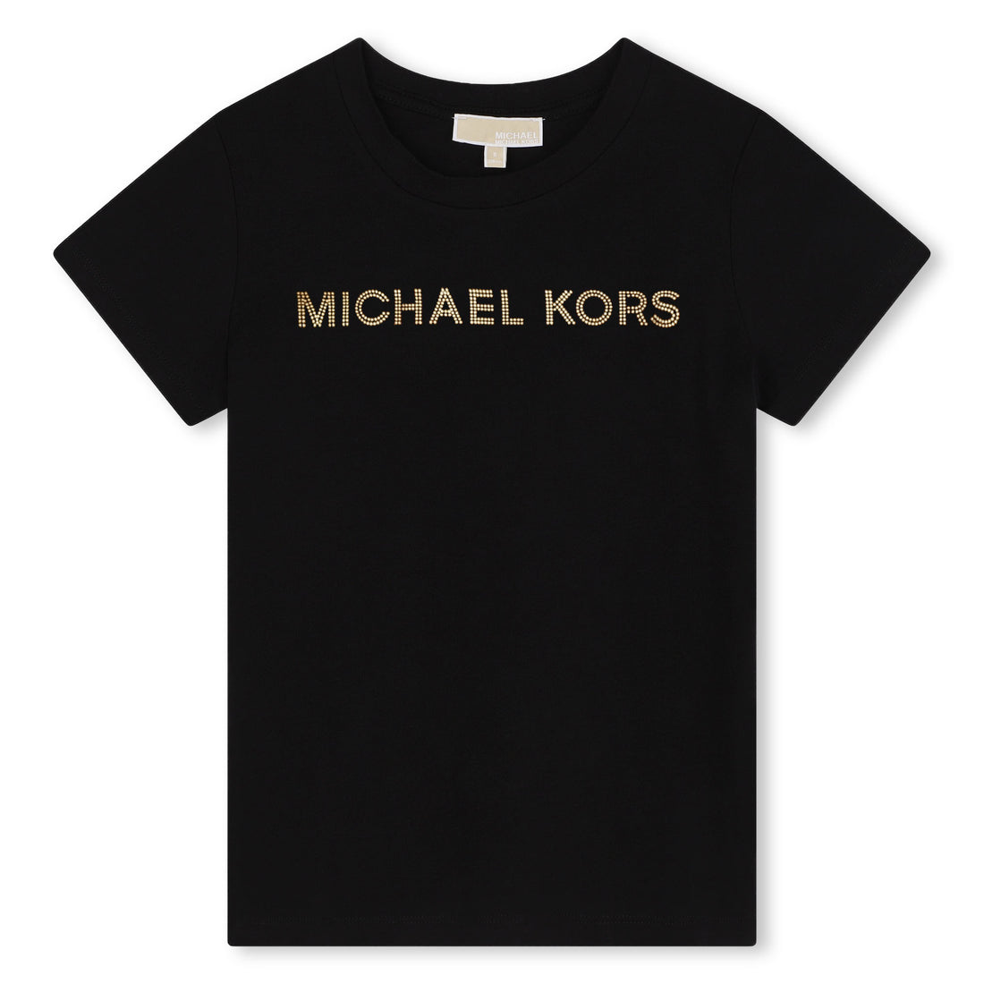 Michael Kors Short Sleeves Tee-Shirt with Foil Logo | Schools Out