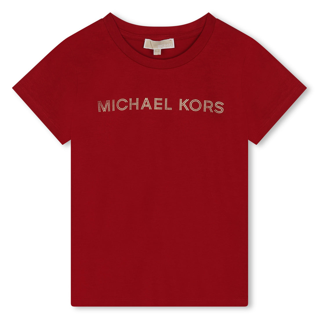 Michael Kors Short Sleeves Tee-Shirt with Foil Logo | Schools Out