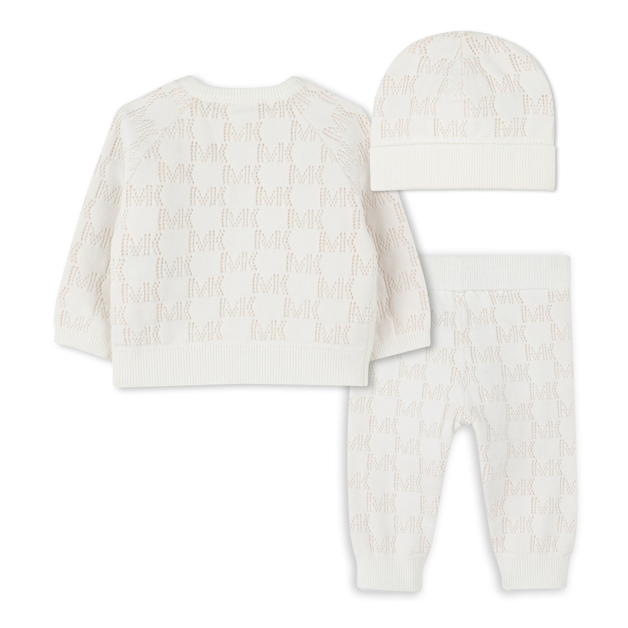 Michael Kors Organic Cotton Knitted Maternity Set with MK Signature