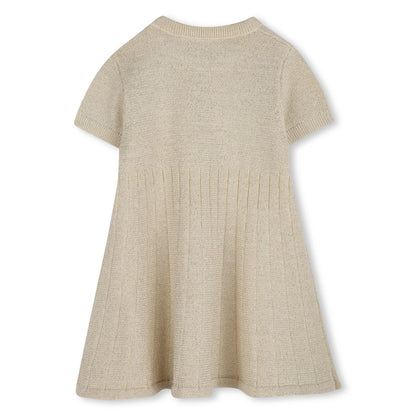 Light Gold Knitted Dress