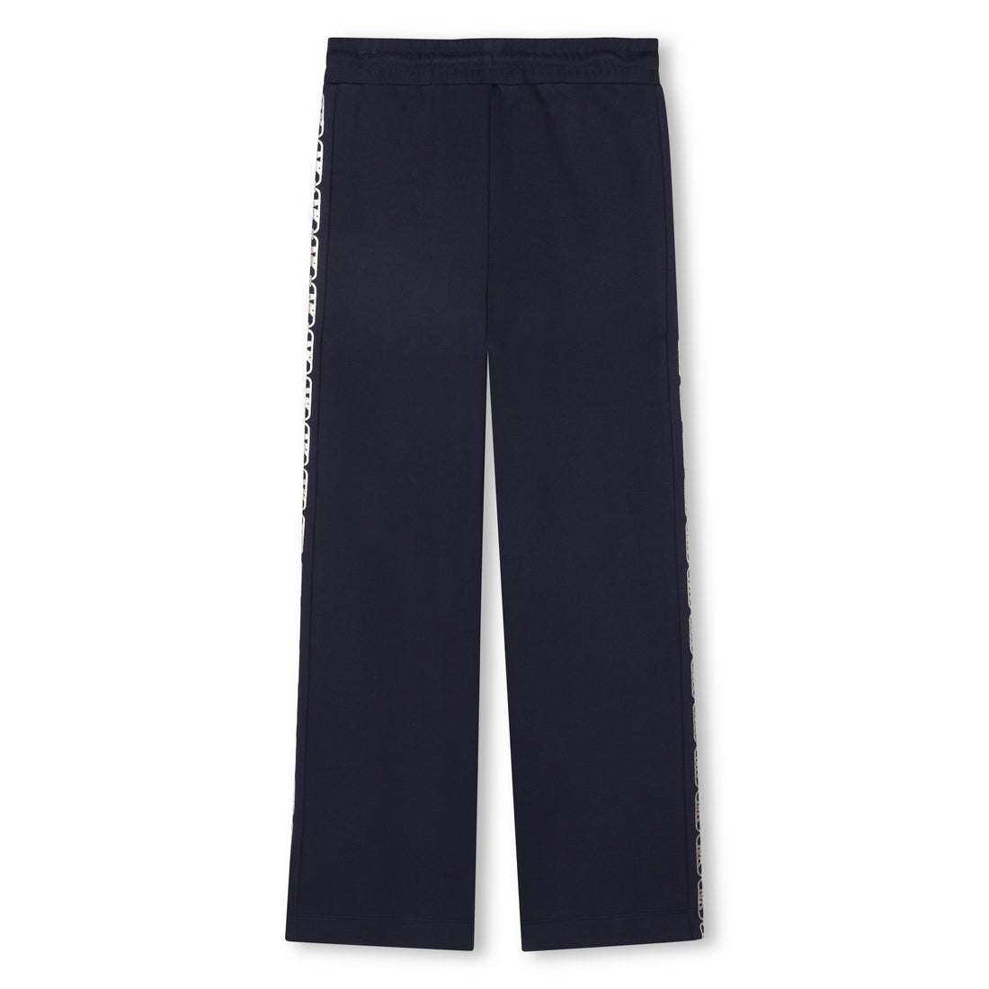French Terry Trousers with Metallic "MK Empire" Details