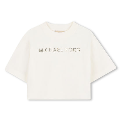 Short Sleeve Logo T-Shirt, White