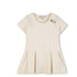 Girls Knitted Dress in Off-White Michael Kors