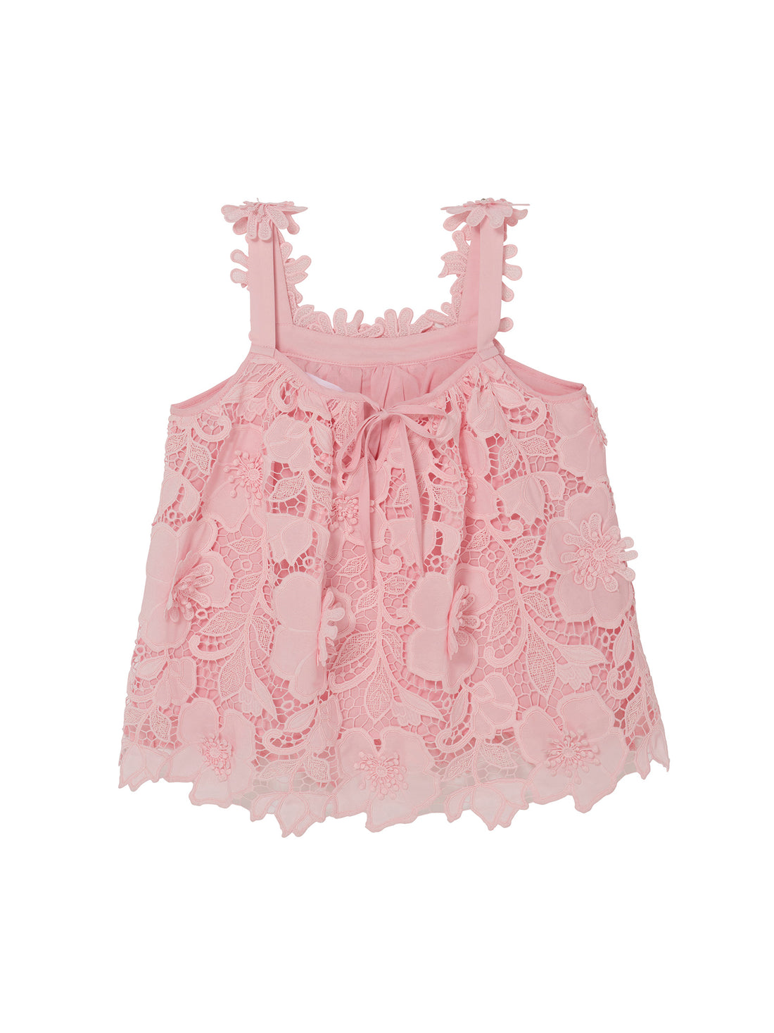 Riviera Rose Lace Top