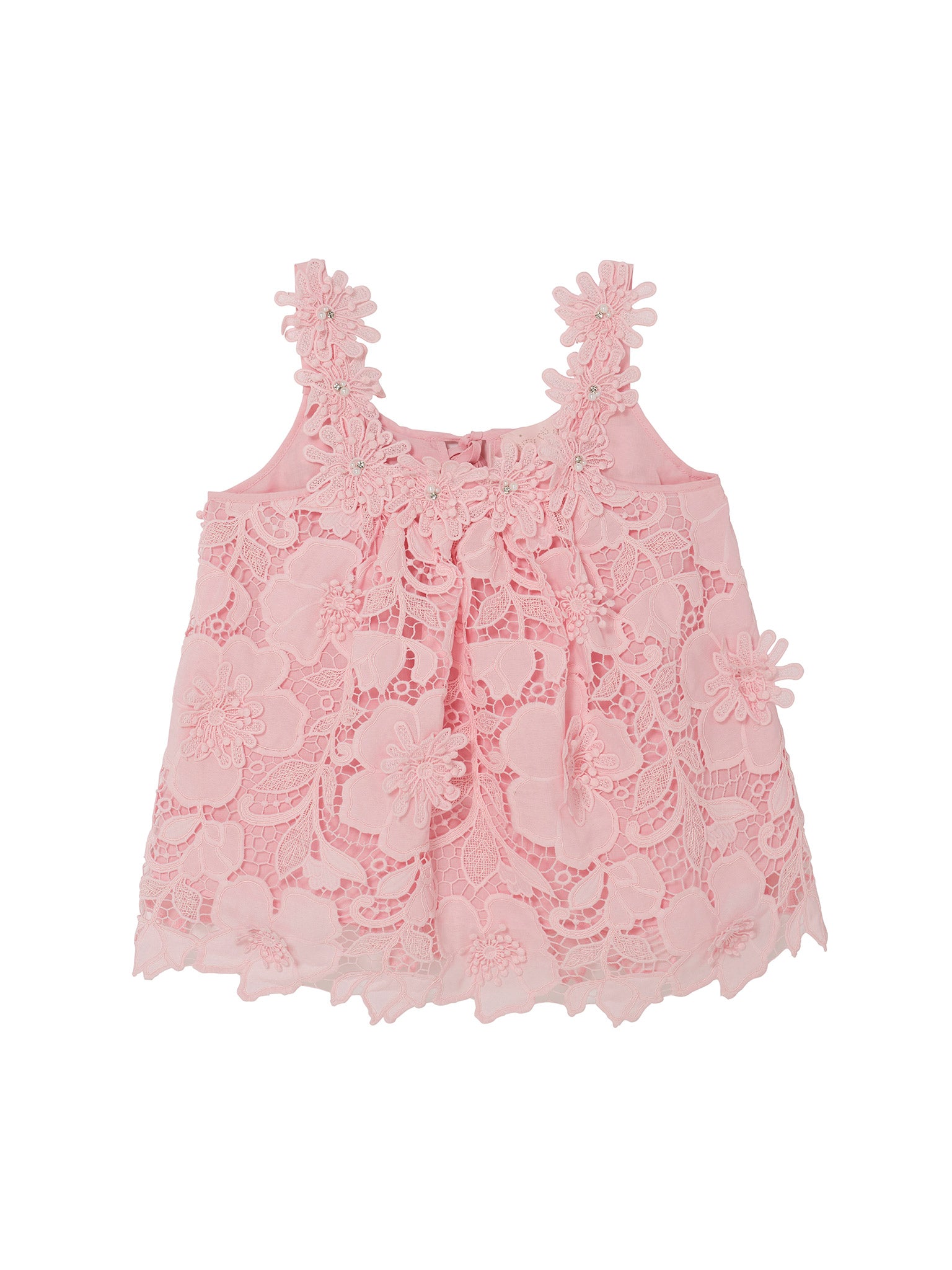 Riviera Rose Lace Top