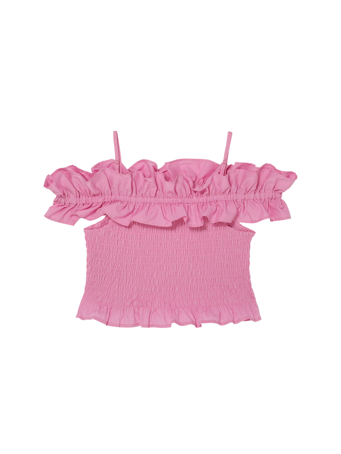 Mariposa Top - Smocked Ruffle Cotton