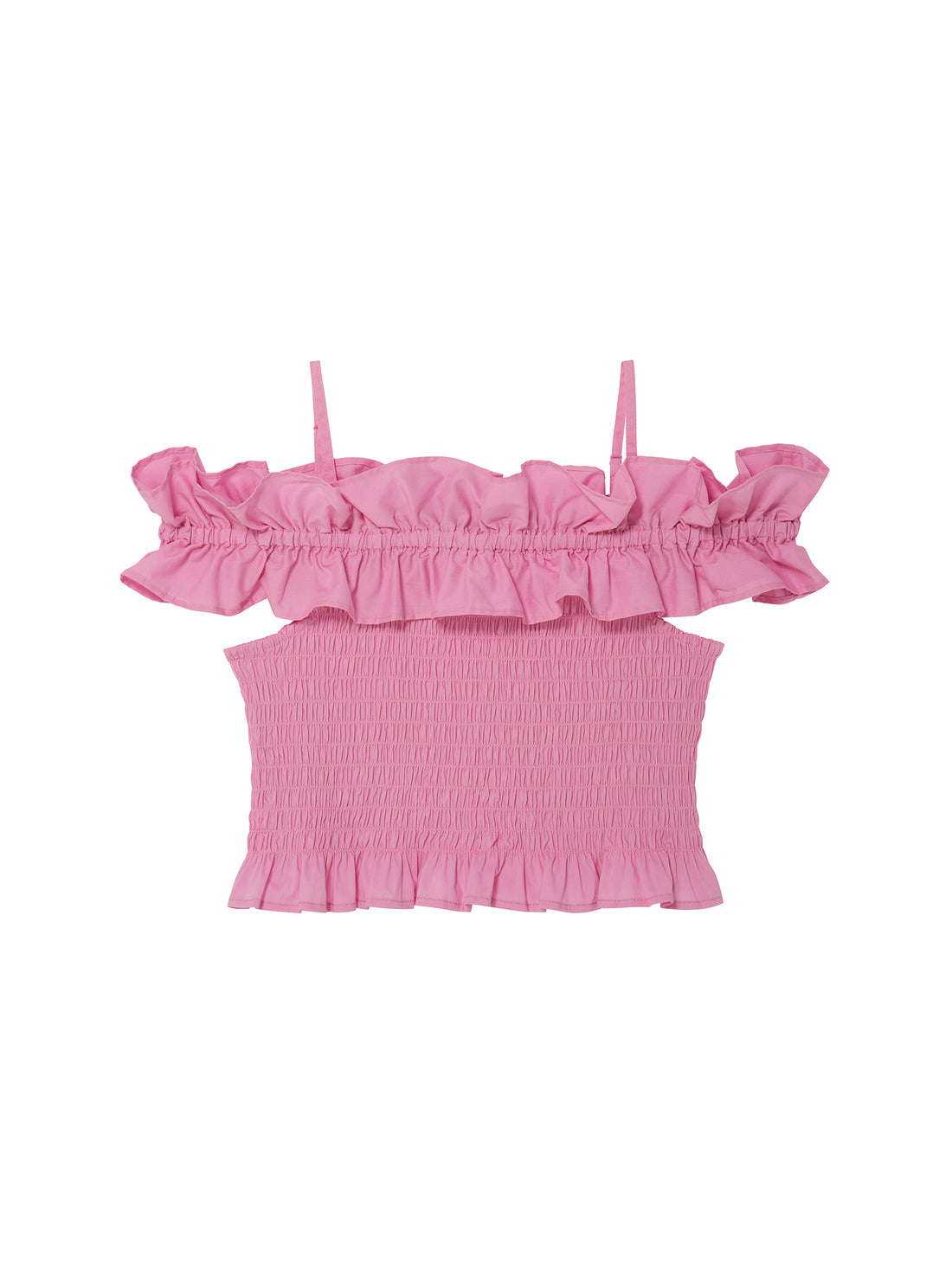 Mariposa Top - Smocked Ruffle Cotton