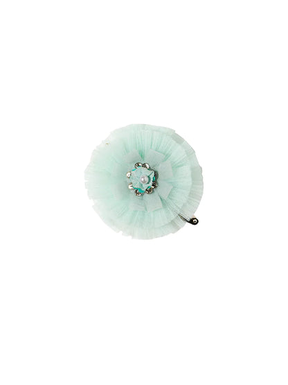 Tulle Flower Hairclip