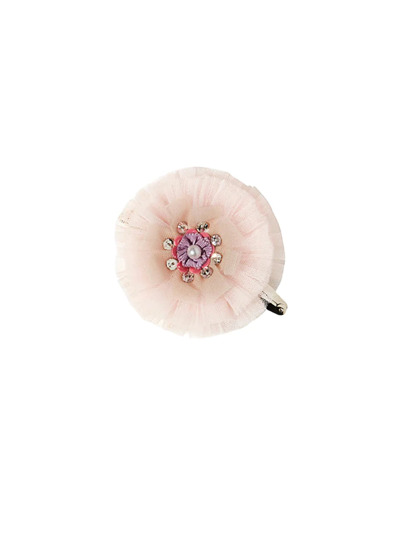 Tulle Flower Hairclip