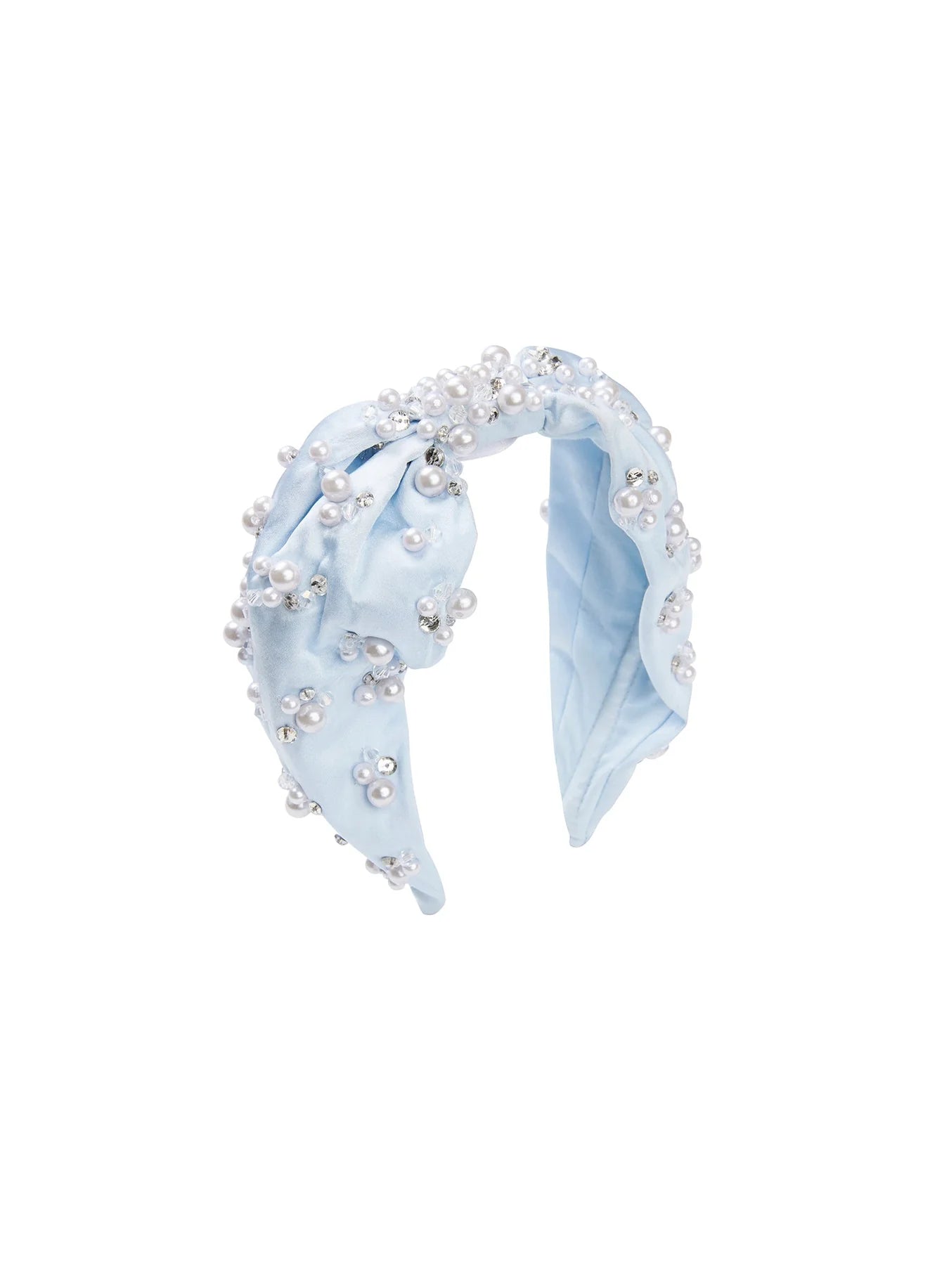 Baby Blue Satin Koko Headband