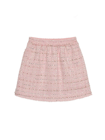 Somerset Manor Pink Boucle Penelope Skirt