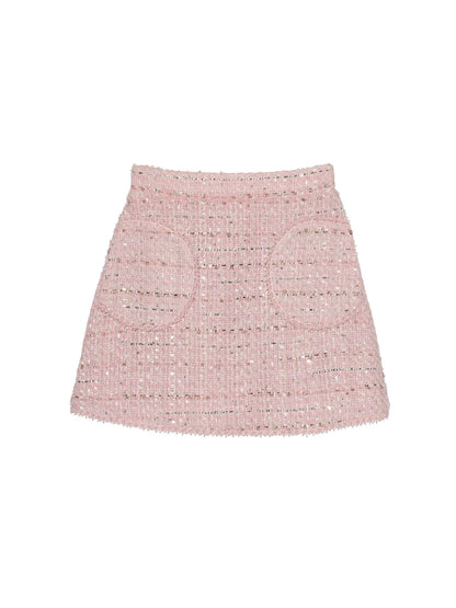 Somerset Manor Pink Boucle Penelope Skirt